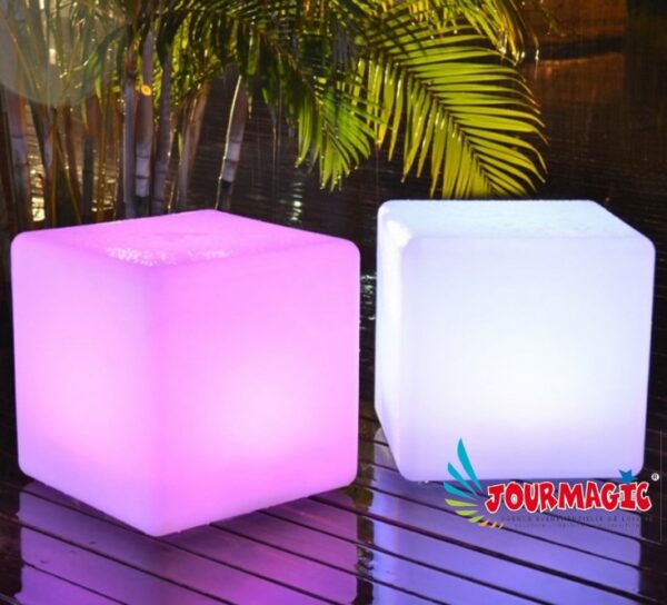 Location cubes lumineux