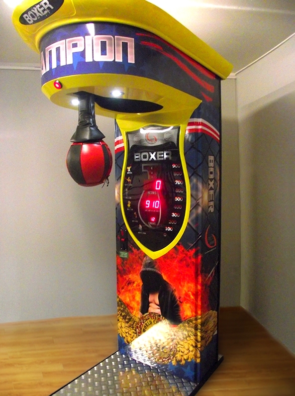 Location punching ball arcade coups de poing