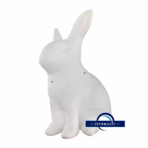 Location lapin blanc géant gonflable