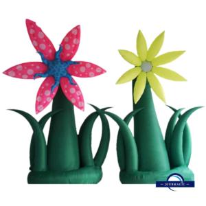 Location fleurs géantes gonflables