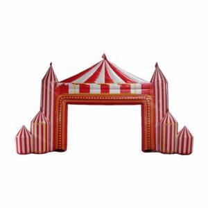 Location façade de cirque gonflable