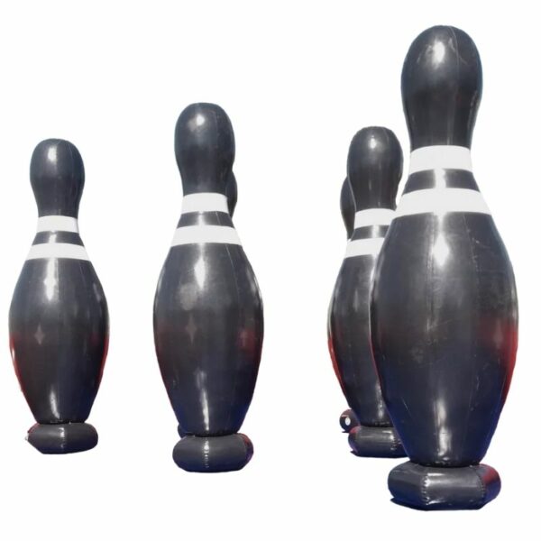 Location quilles noires gonflables