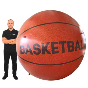 Location ballon de basketball gonflable géant